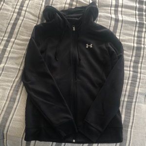 Under Armour Zip Up Hoodie Sz Medium